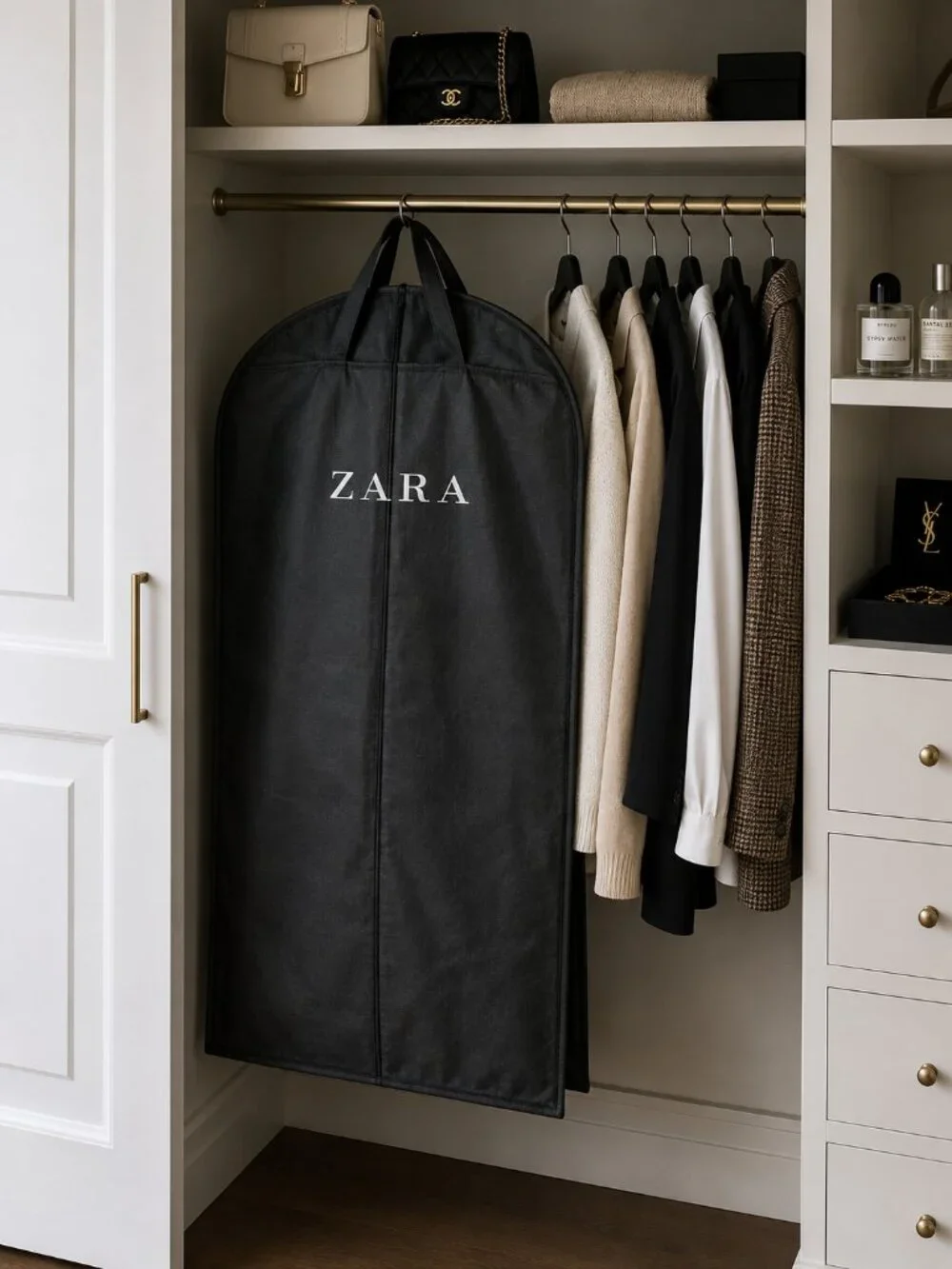 Zara Black Garment/Travel Bag